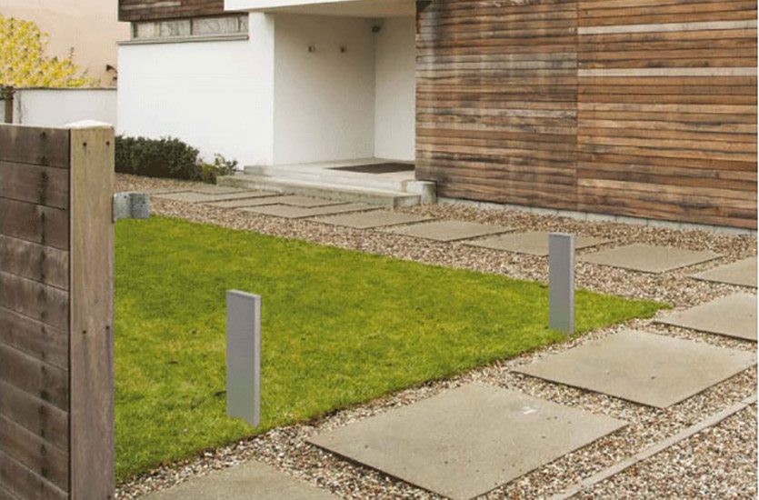Rectangular Bollard Light