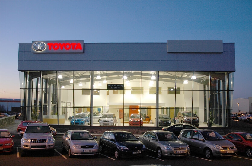 Car Showroom Lighting Car Showroom Lighting