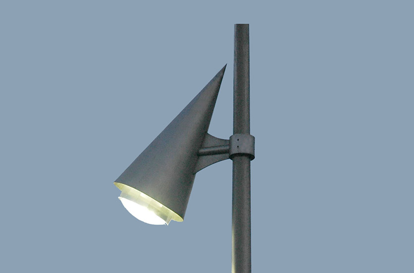 Conical Stainless Steel Light