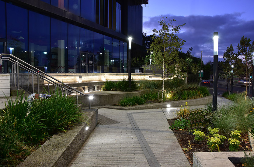 Lighting Wand at Night-time