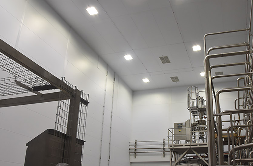 Recessed Industrial Ceiling Light