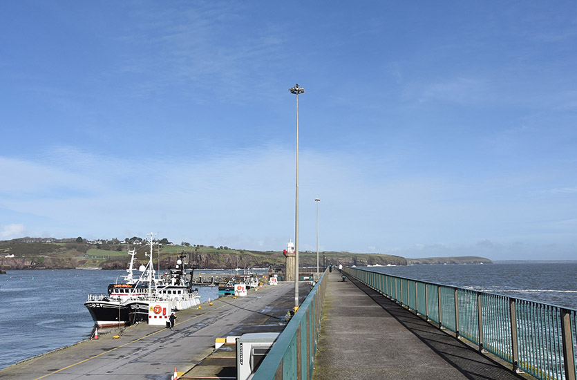 High Mast Floodlights in Harbour High Mast Floodlights in Harbour