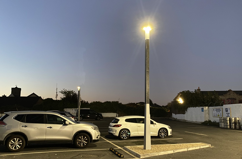 carpark solar lighting