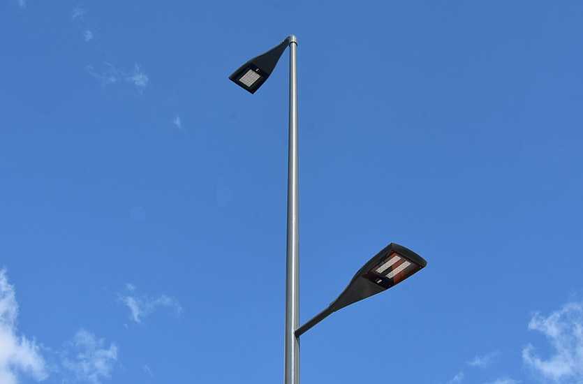 Conical Poles and Street Lights