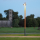 Wooden Pole in Park