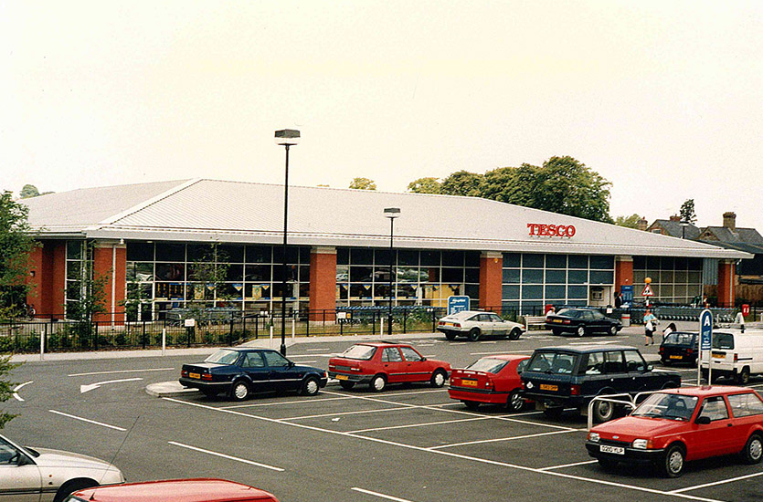 Tesco Car Parks in 1990s