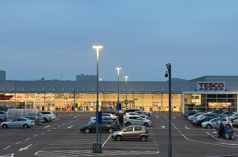 Retail Store External Lights