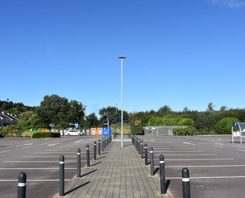 LED Area Light in Car Park