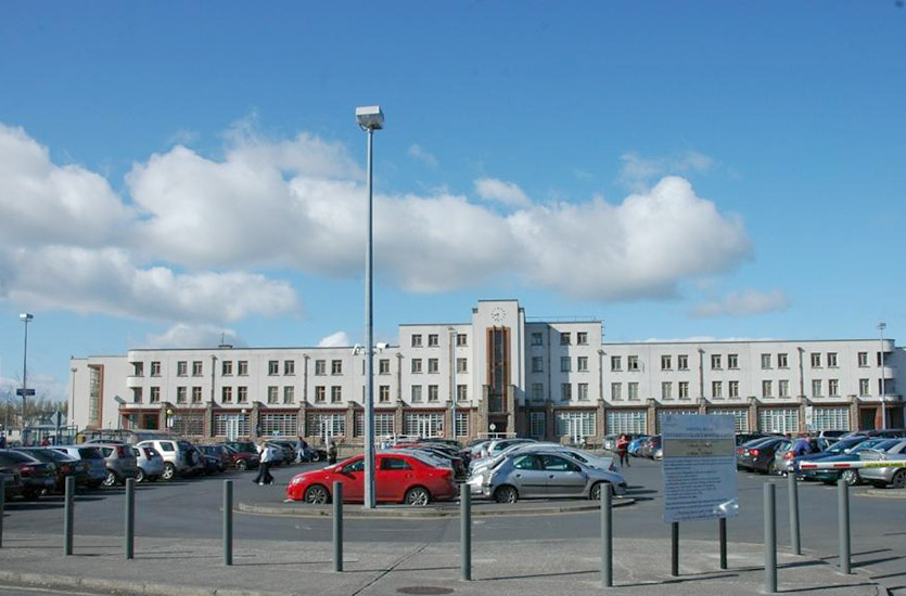 Univ Hospital Galway Lights